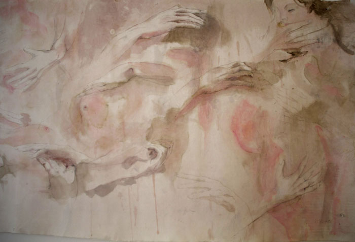 Caricias detalle 50x100 cm