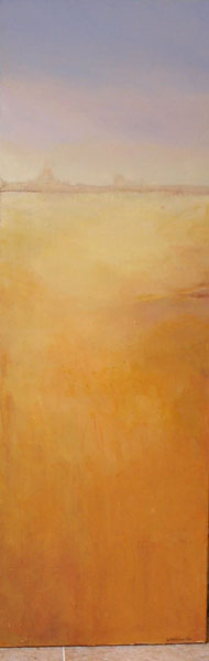 En ocres óleo s/tela 120x40 cm