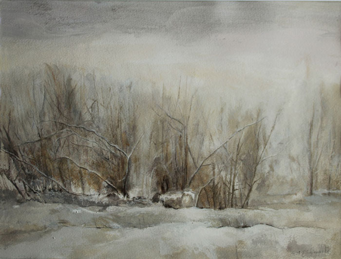 Nevada I  mista s/papel 30x40 cm