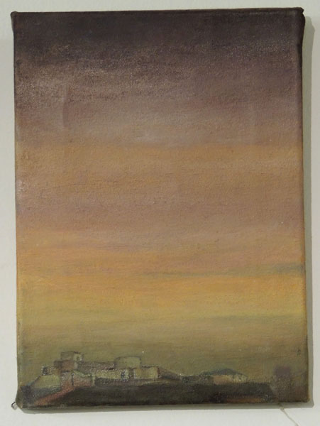 Memoria de Badalona óleo s/tela 33x27cm