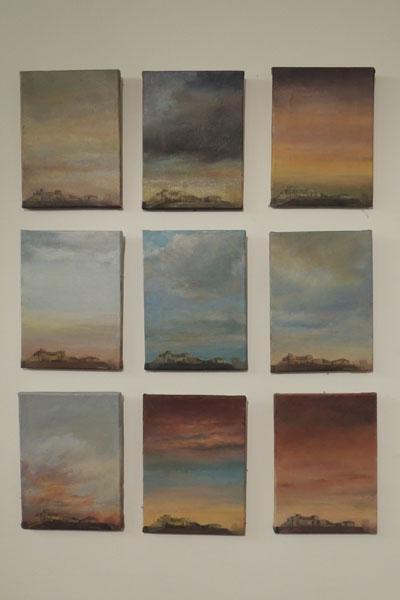 Memoria de Badalona óleo s/tela 100x97 cm