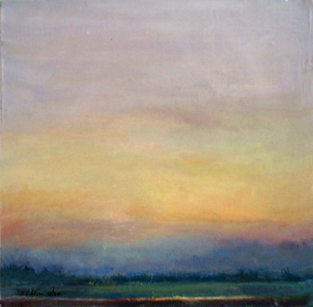 En marisma  óleo s/tabla  25x25 cm