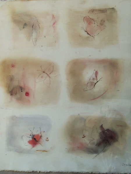 Metamorfosis   tinta s/ papel   50x70 cm