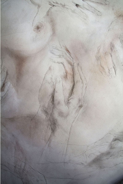 Dos manos 30 x 50 cm