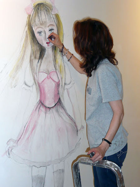 La Infancia inocente     mural