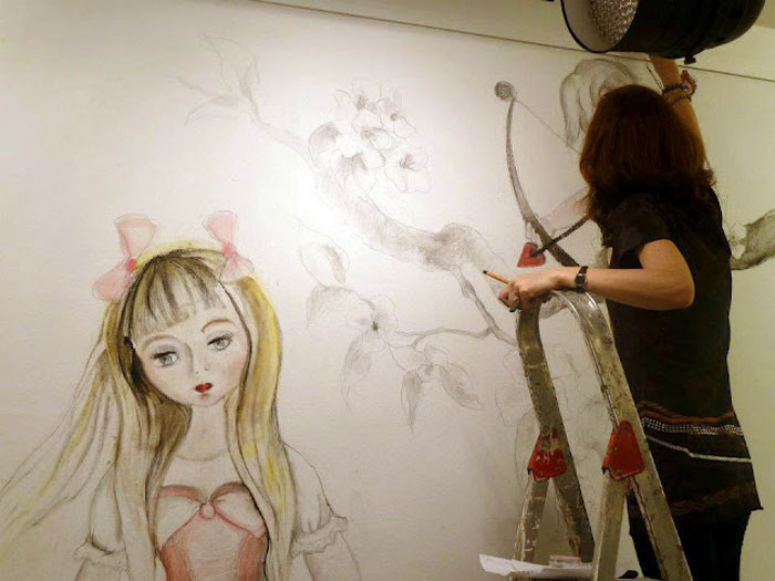 La Infancia inocente     mural