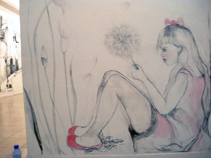 La Infancia inocente     mural