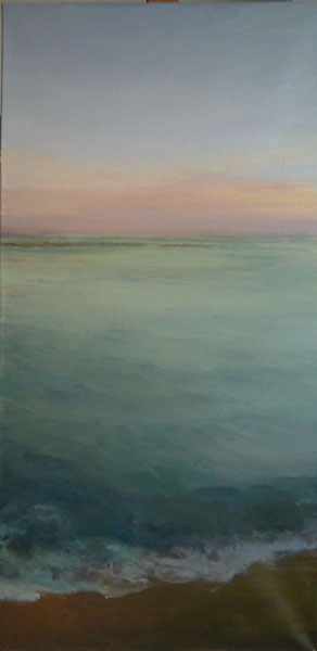 El mar óleo s/tela 120x50cm